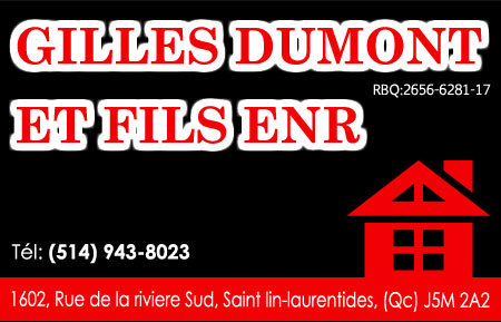 GILLES DUMONT ET FILS ENR