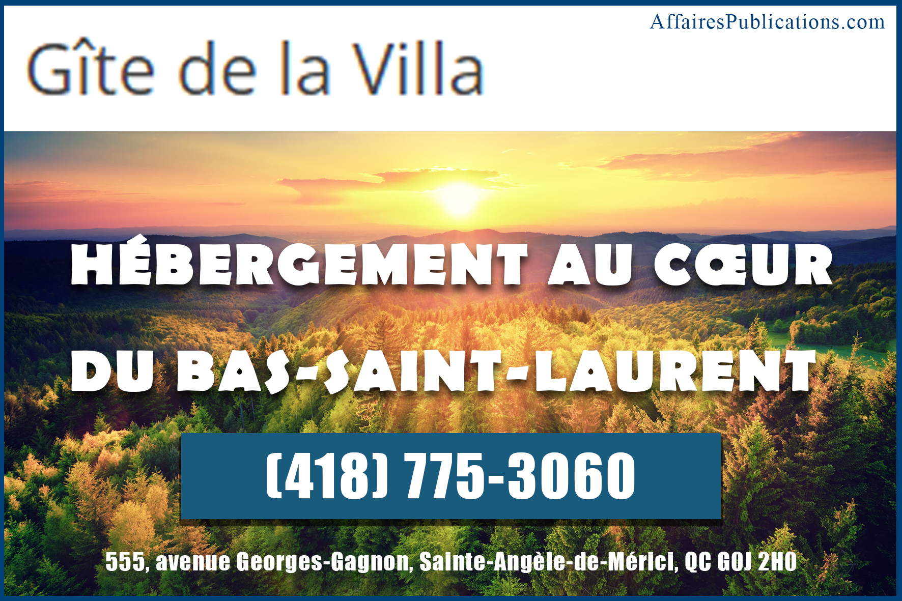 GITE DE LA VILLA