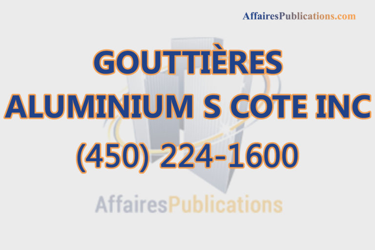 GOUTTIÈRES ALUMINIUM S COTE