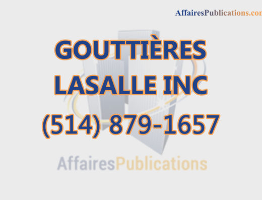 GOUTTIÈRES LASALLE INC