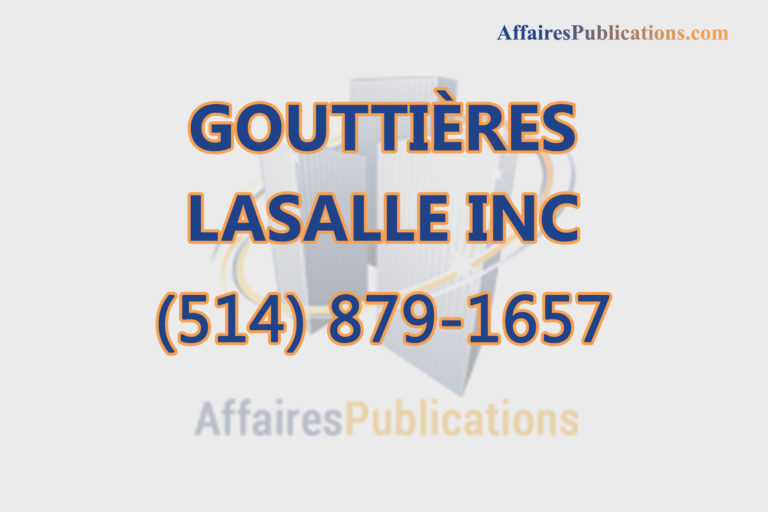 GOUTTIÈRES LASALLE INC
