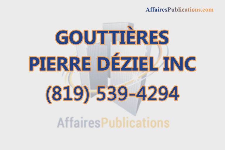 GOUTTIÈRES PIERRE DÉZIEL INC