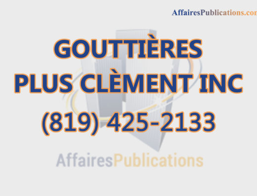 GOUTTIÈRES PLUS CLÈMENT