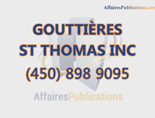 GOUTTIÈRES ST THOMAS INC