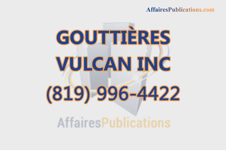 GOUTTIÈRES VULCAN INC