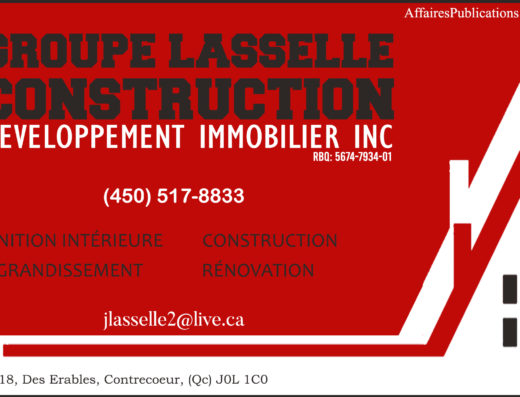 GROUPE LASSELLE CONSTRUCTION DÉVELOPPEMENT IMMOBILIER INC