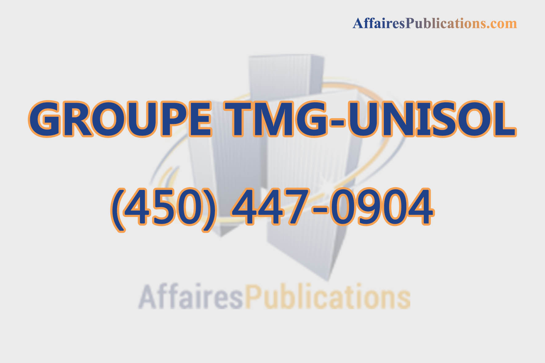 GROUPE TMG-UNISOL