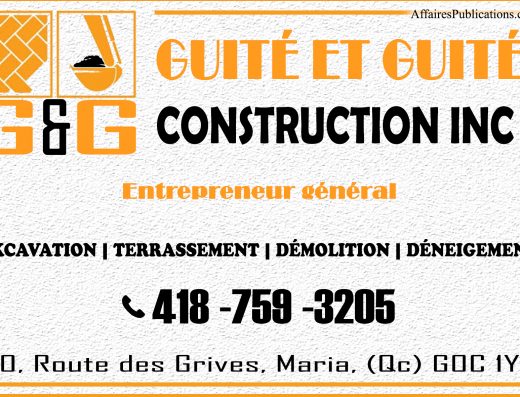 GUITÉ ET GUITÉ CONSTRUCTION INC