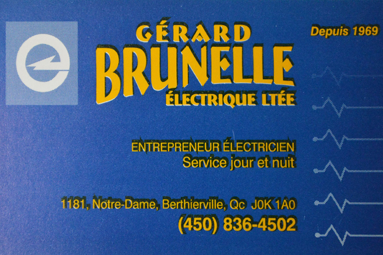 GÉRARD BRUNELLE ÉLECTRIQUE LTÉE