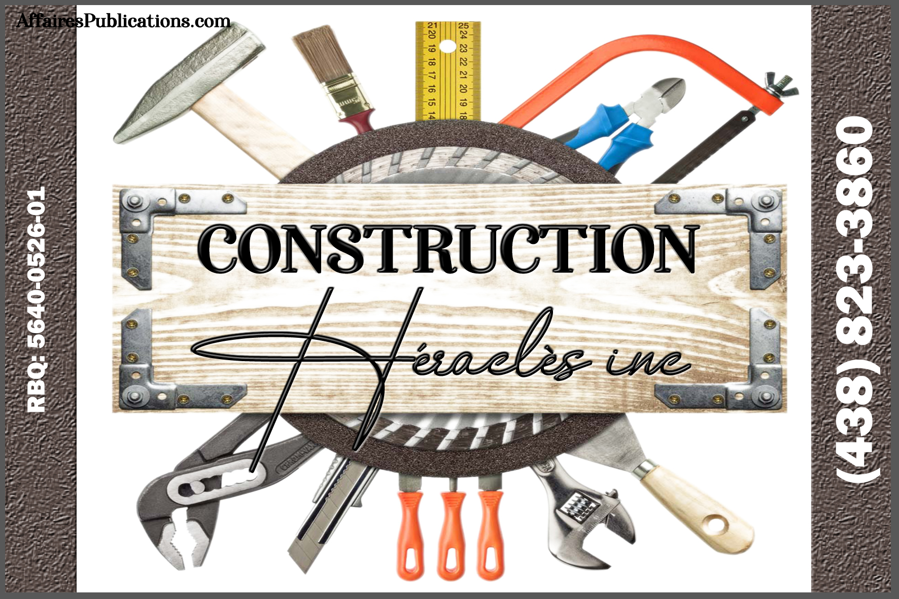 CONSTRUCTION HÉRACLÈS INC