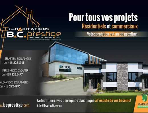 HABITATIONS BC PRESTIGES INC