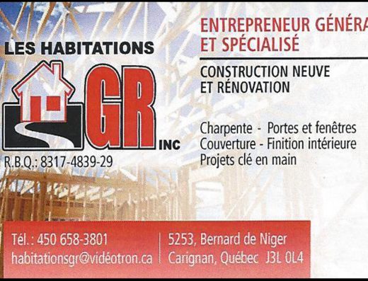LES HABITATIONS GR INC