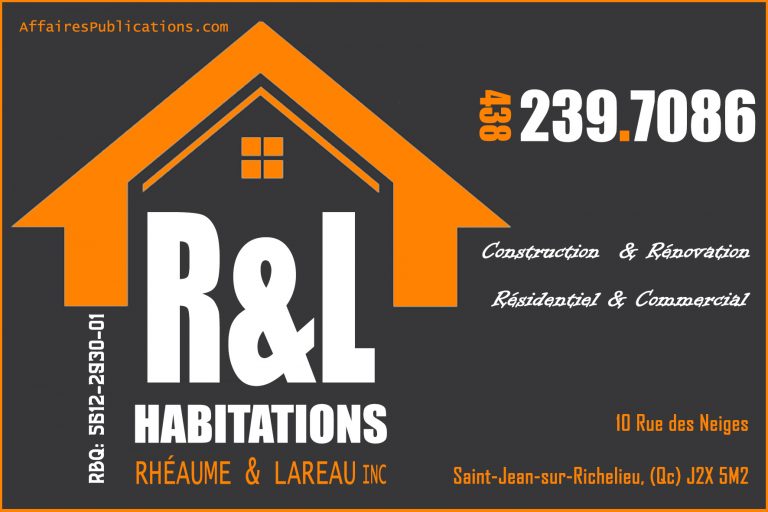 HABITATIONS RHÉAUME & LAREAU INC