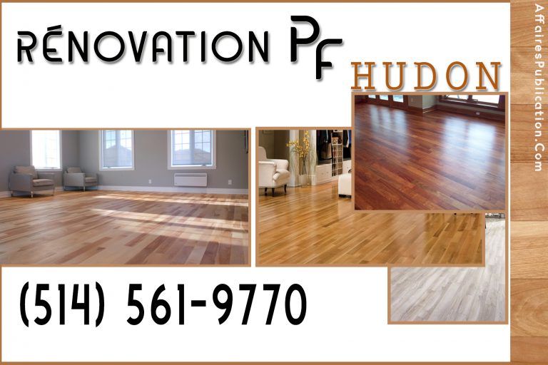 RÉNOVATION PF HUDON ENR