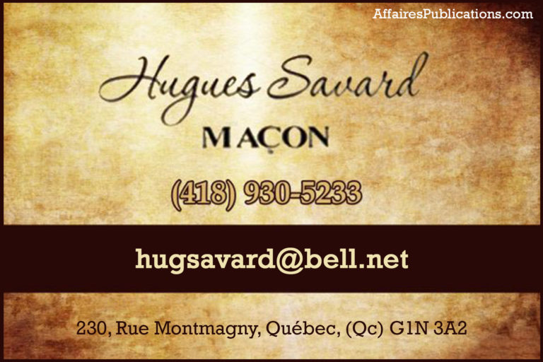 HUGUES SAVARD MAÇONNERIE INC