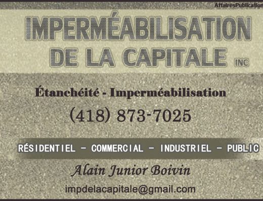 IMPERMÉABILISATION DE LA CAPITALE INC