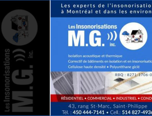 INSONORISATIONS MG