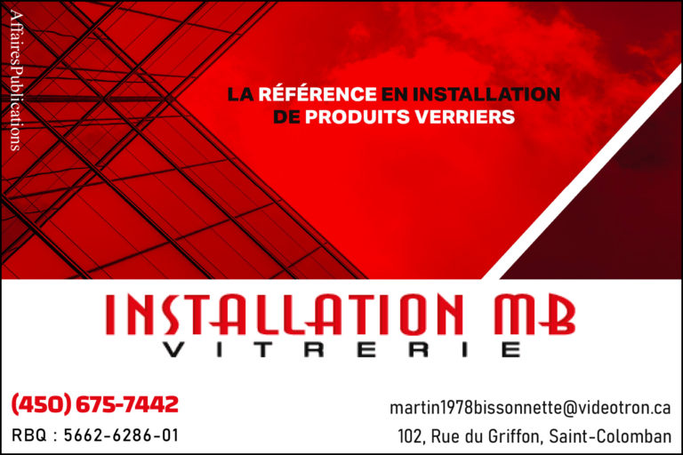 INSTALLATION MB <br/> 9276-3382 QUÉBEC INC