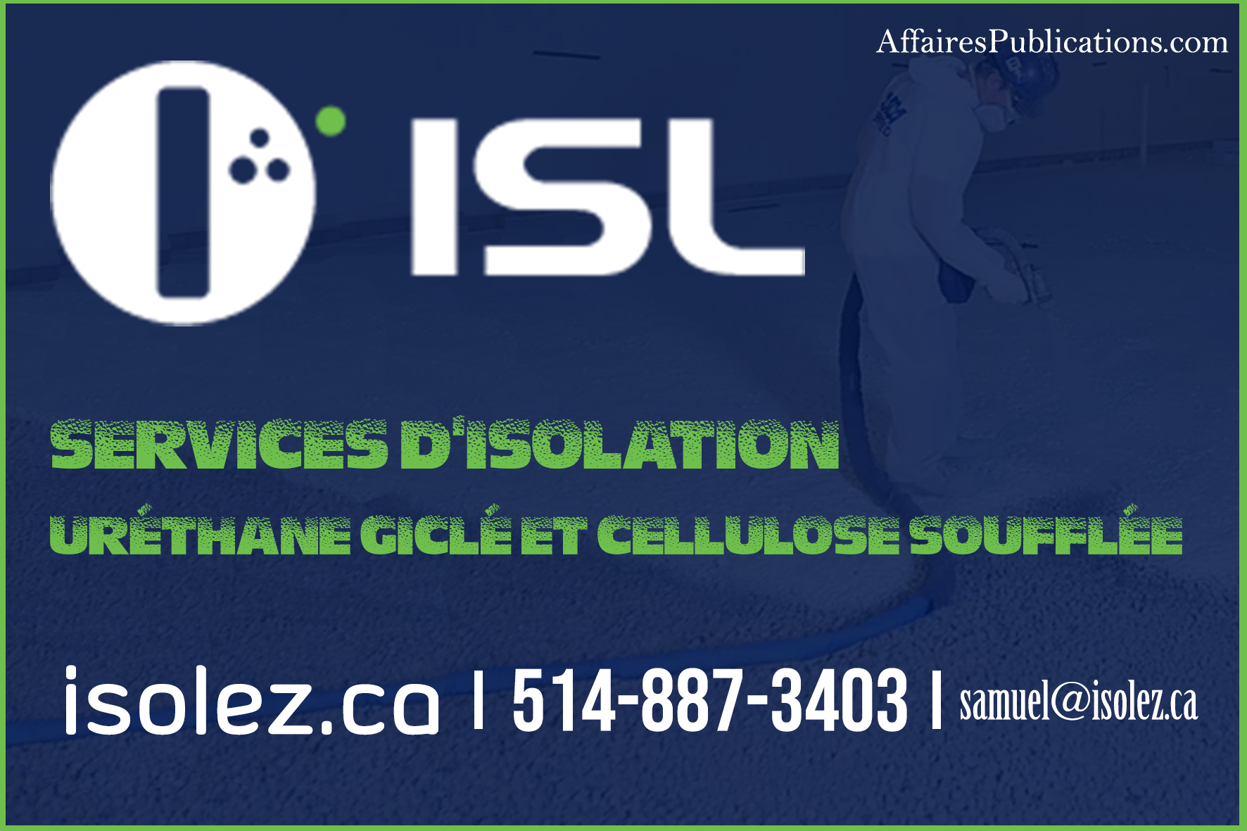 ISOLATION ST-LUC ISL INC