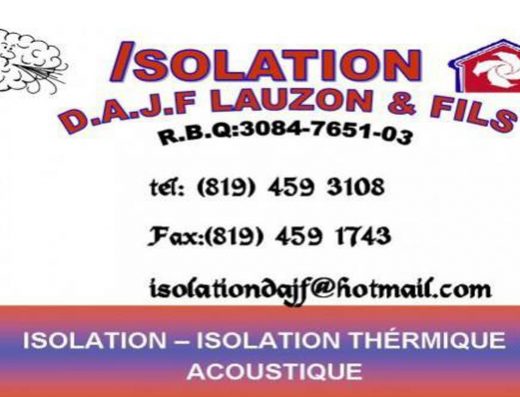 ISOLATION DAJF LAUZON ET FILS