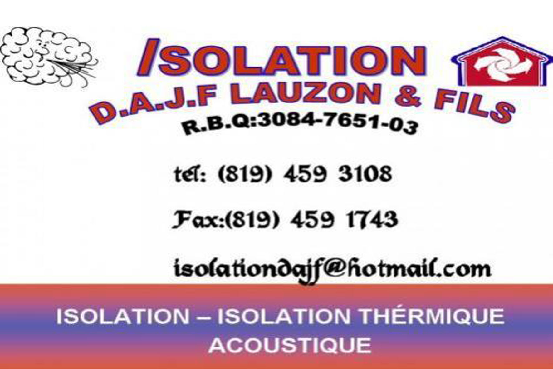 ISOLATION DAJF LAUZON ET FILS