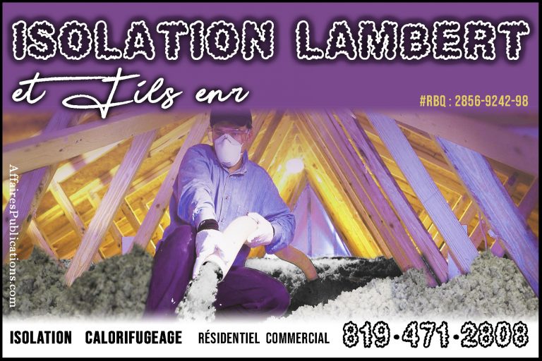 ISOLATION LAMBERT & FILS ENR