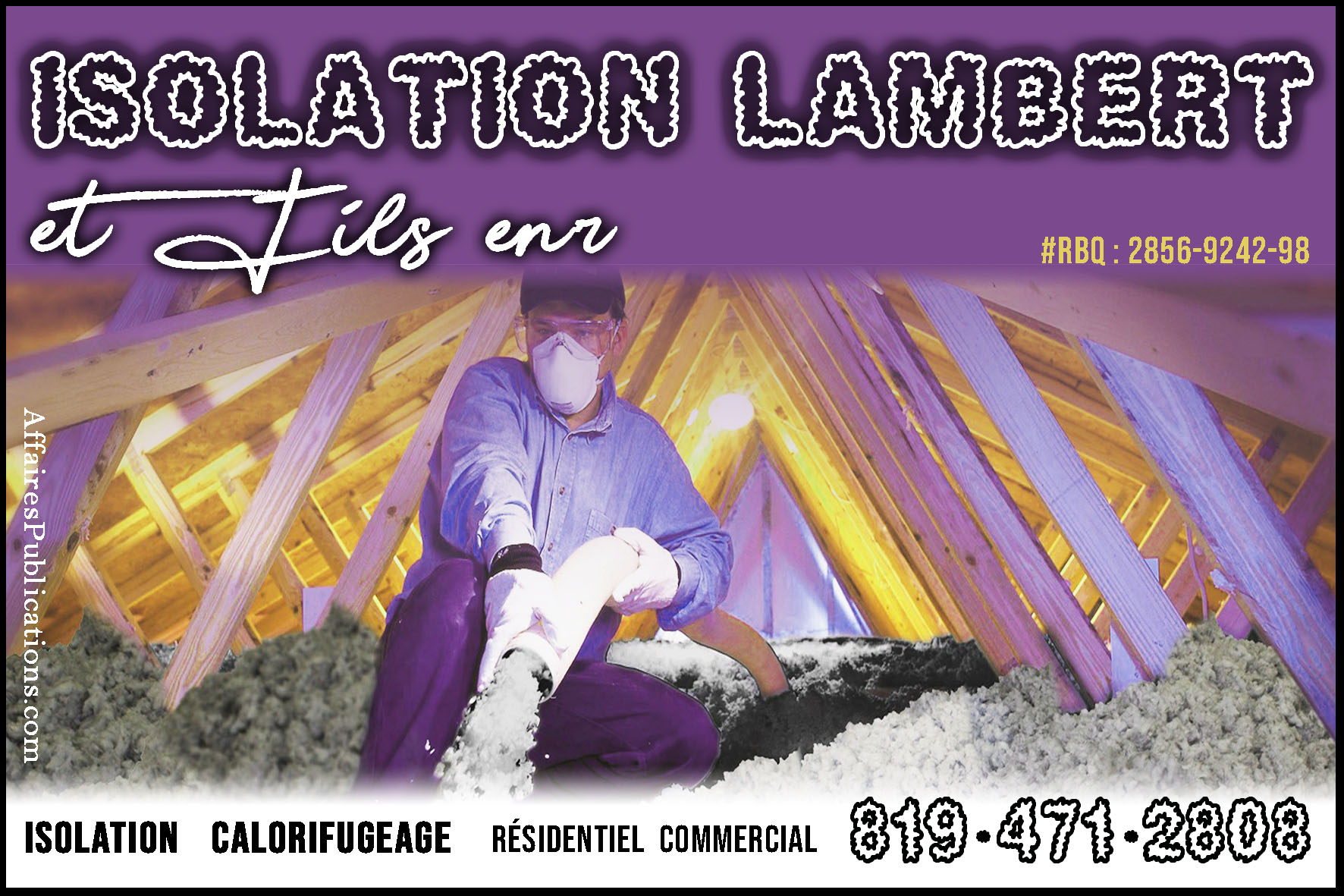 ISOLATION LAMBERT & FILS ENR
