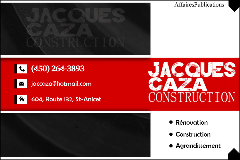 JACQUES CAZA CONSTRUCTION