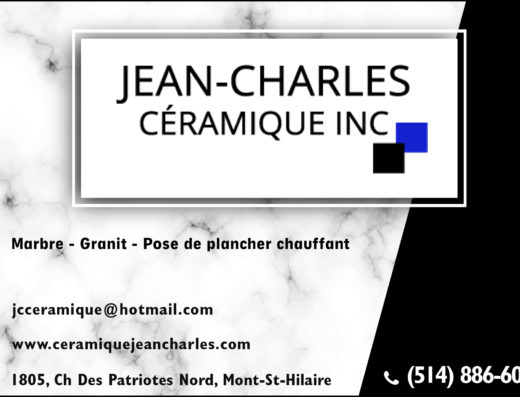JEAN-CHARLES CÉRAMIQUE INC