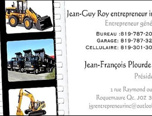JEAN-GUY ROY ENTREPRENEUR INC