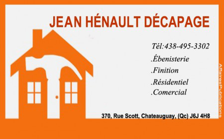 JEAN HÉNAULT DÉCAPAGE
