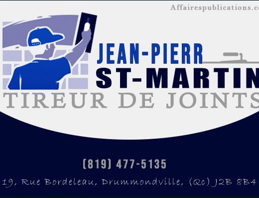 JEAN-PIERRE ST-MARTIN TIREUR DE JOINTS