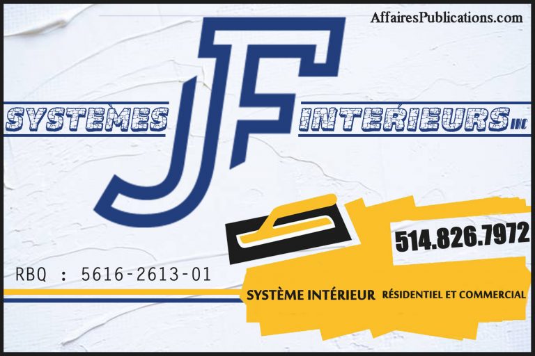 SYSTÈMES INTÉRIEURS J.F. INC