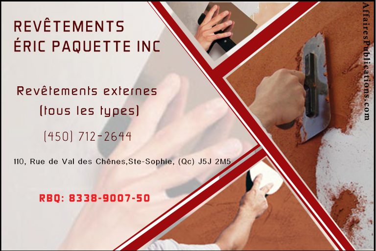 REVÊTEMENTS ÉRIC PAQUETTE