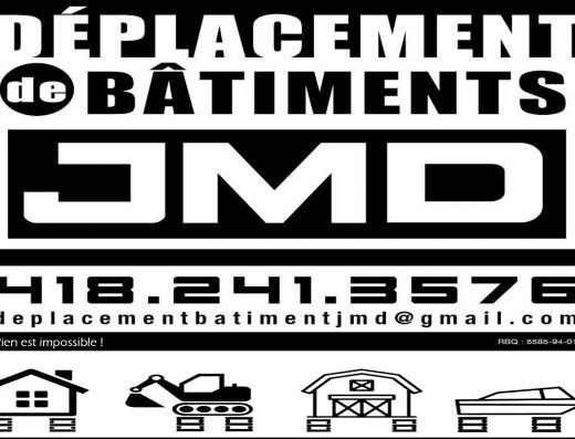 DÉPLACEMENT DE BÂTIMENTS JMD
