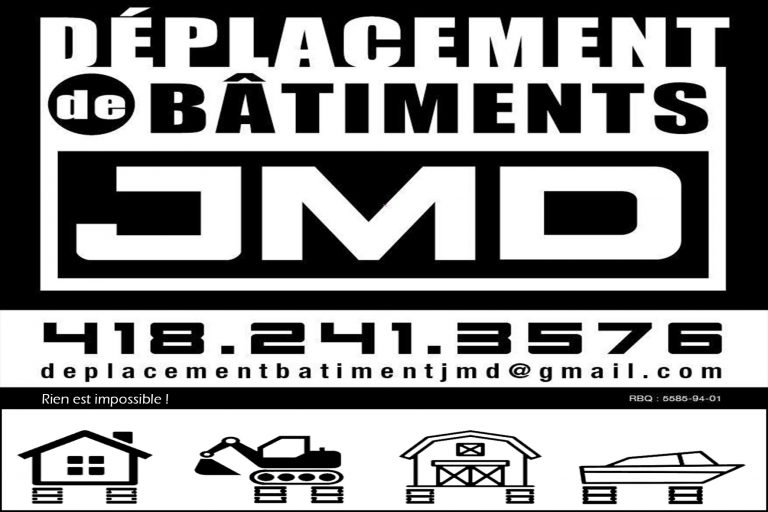 DÉPLACEMENT DE BÂTIMENTS JMD