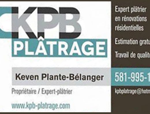 KPB PLÂTRAGE INC