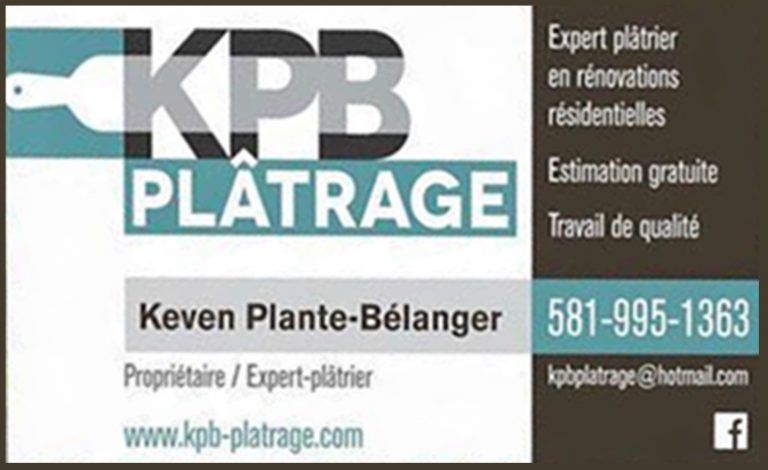KPB PLÂTRAGE INC