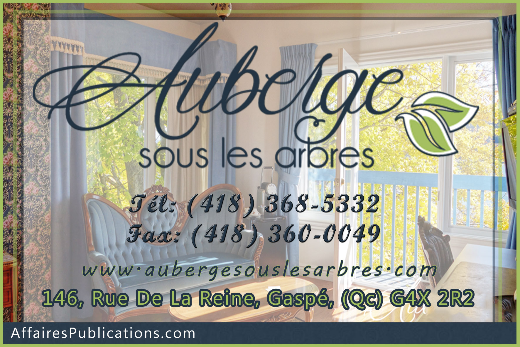 L&rsquo; AUBERGE SOUS LES ARBRES