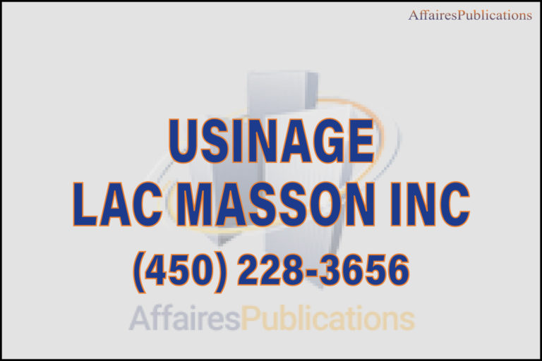 USINAGE LAC MASSON INC