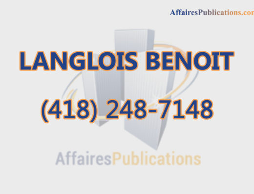 LANGLOIS BENOIT