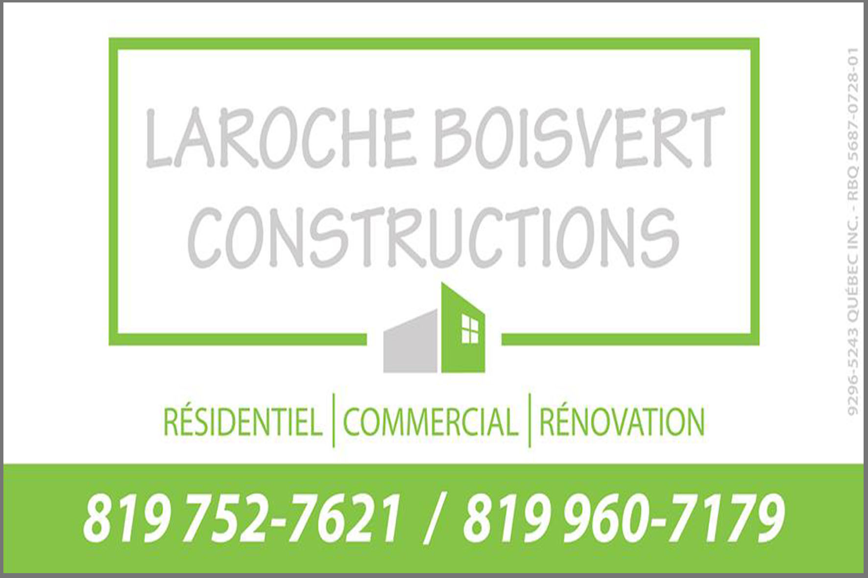 LAROCHE BOISVERT CONSTRUCTION