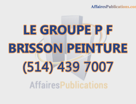LE GROUPE P F BRISSON PEINTURE