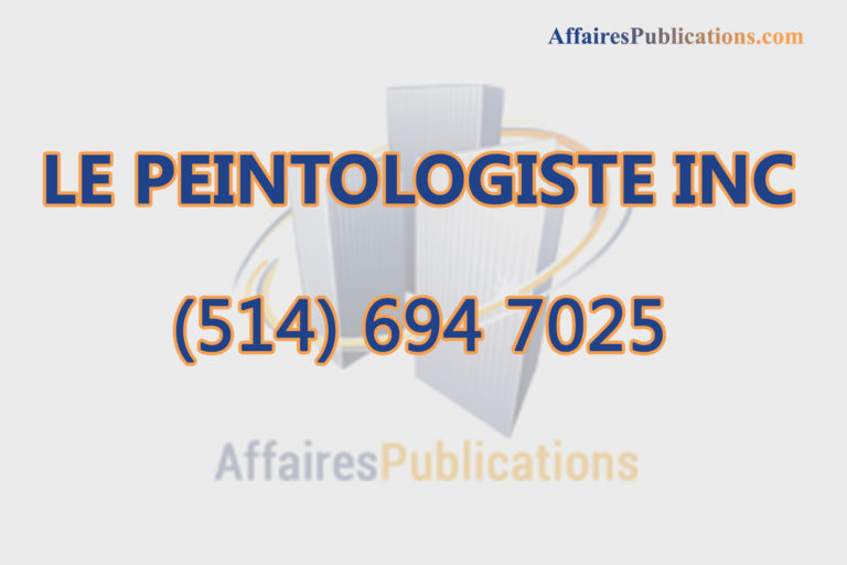 LE PEINTOLOGISTE INC