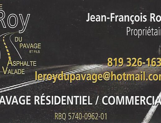 LE ROY DU PAVAGE ET FILS INC