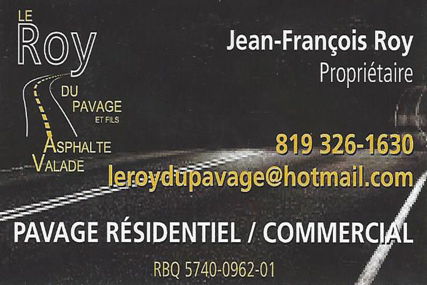 LE ROY DU PAVAGE ET FILS INC