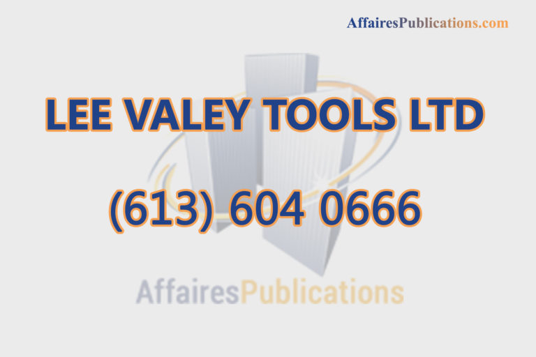 LEE VALEY TOOLS LTD