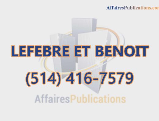 LEFEBRE ET BENOIT