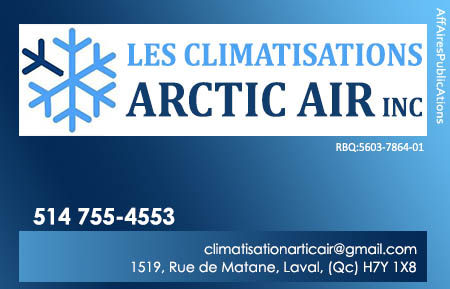 LES CLIMATISATIONS ARCTIC AIR