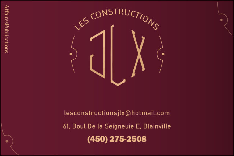LES CONSTRUCTIONS JLX INC